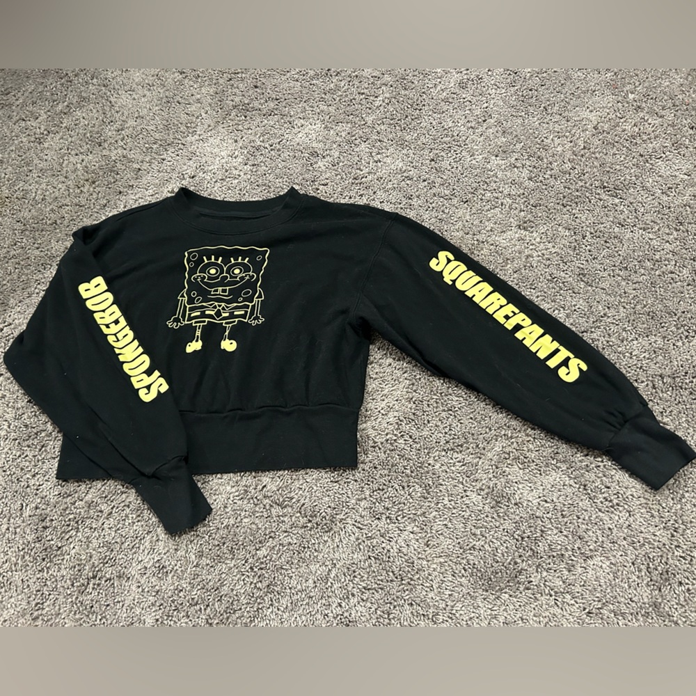 SpongeBob SquarePants cropped sweatshirt